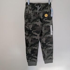 Cat-jack Boy's Boys Camo Pull-On Joggers Camouflage Pants Size M 8 NWT